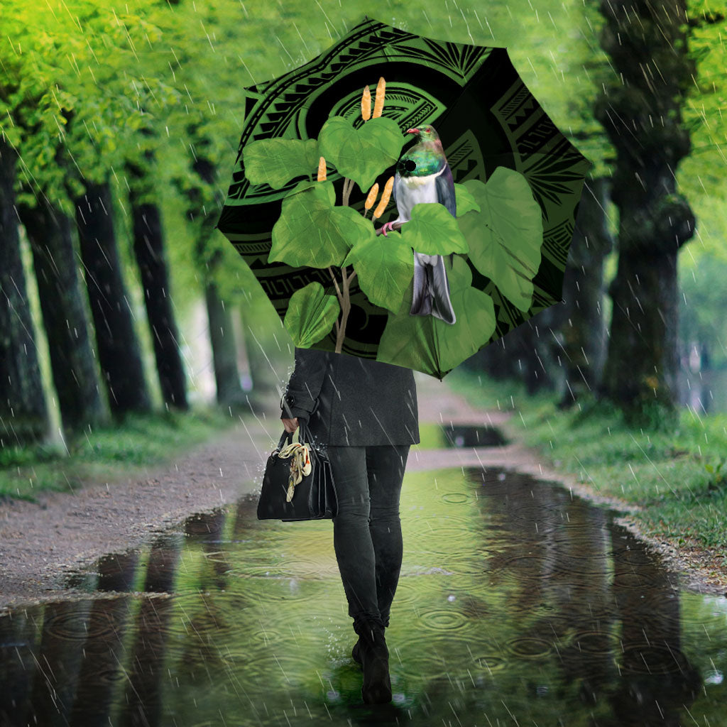 Kawakawa Rongoa Maori Kereru New Zealand Umbrella