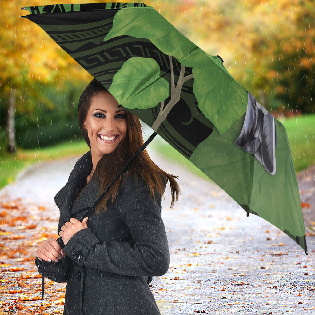 Kawakawa Rongoa Maori Kereru New Zealand Umbrella