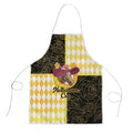 Melbourne Cup Australia Apron Diamond Horse Racing Silks Inspired Yellow
