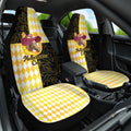 Melbourne Cup Australia Car Seat Cover Diamond Horse Racing Silks Inspired Yellow