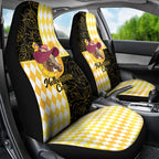 Melbourne Cup Australia Car Seat Cover Diamond Horse Racing Silks Inspired Yellow
