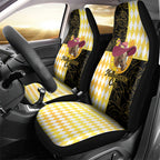 Melbourne Cup Australia Car Seat Cover Diamond Horse Racing Silks Inspired Yellow