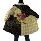 Personalised Melbourne Cup Australia Cloak Diamond Horse Racing Silks Inspired Yellow