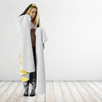 Melbourne Cup Australia Hooded Blanket Diamond Horse Racing Silks Inspired Yellow