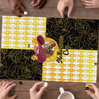 Melbourne Cup Australia Puzzle Diamond Horse Racing Silks Inspired Yellow