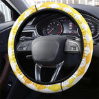 Melbourne Cup Australia Steering Wheel Cover Diamond Horse Racing Silks Inspired Yellow