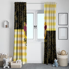 Melbourne Cup Australia Window Curtain Diamond Horse Racing Silks Inspired Yellow