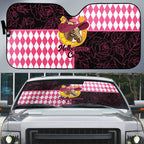 Melbourne Cup Australia Auto Sun Shade Diamond Horse Racing Silks Inspired Pink