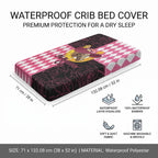 Melbourne Cup Australia Baby Bed Cover Diamond Horse Racing Silks Inspired Pink