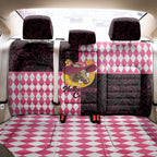 Melbourne Cup Australia Back Car Seat Cover Diamond Horse Racing Silks Inspired Pink