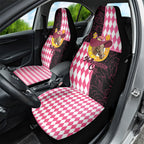 Melbourne Cup Australia Car Seat Cover Diamond Horse Racing Silks Inspired Pink