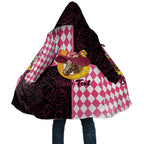 Personalised Melbourne Cup Australia Cloak Diamond Horse Racing Silks Inspired Pink