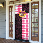 Personalised Melbourne Cup Australia Door Cover Diamond Horse Racing Silks Inspired Pink