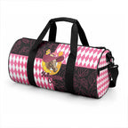 Melbourne Cup Australia Duffle Bag Diamond Horse Racing Silks Inspired Pink