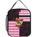 Melbourne Cup Australia Lunch Bag Diamond Horse Racing Silks Inspired Pink