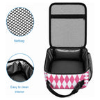Melbourne Cup Australia Lunch Bag Diamond Horse Racing Silks Inspired Pink