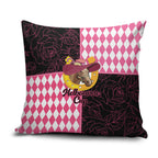 Melbourne Cup Australia Pillow Cover Diamond Horse Racing Silks Inspired Pink