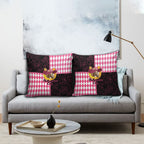 Melbourne Cup Australia Pillow Cover Diamond Horse Racing Silks Inspired Pink