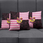 Melbourne Cup Australia Pillow Cover Diamond Horse Racing Silks Inspired Pink
