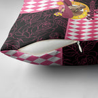 Melbourne Cup Australia Pillow Cover Diamond Horse Racing Silks Inspired Pink