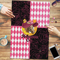 Melbourne Cup Australia Puzzle Diamond Horse Racing Silks Inspired Pink