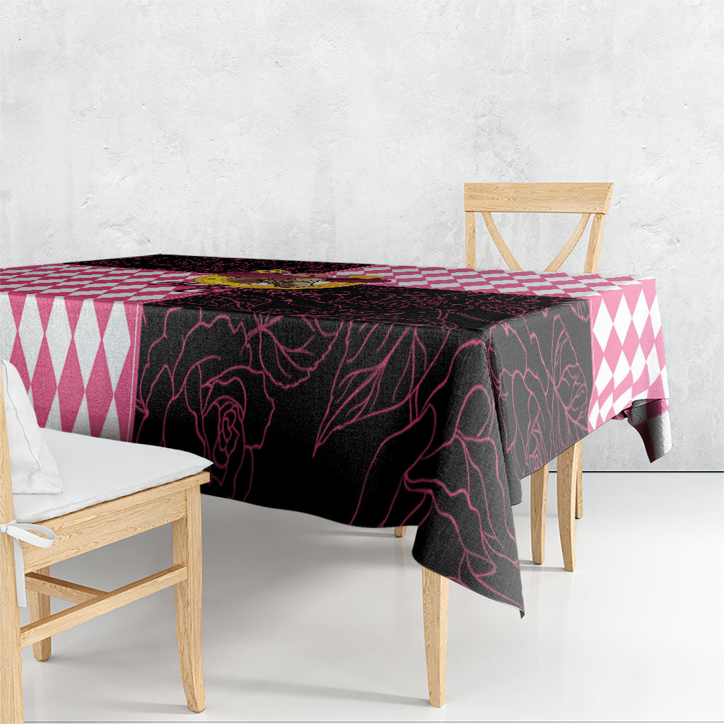 Melbourne Cup Australia Tablecloth Diamond Horse Racing Silks Inspired Pink