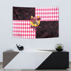 Melbourne Cup Australia Tapestry Diamond Horse Racing Silks Inspired Pink