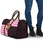 Melbourne Cup Australia Travel Bag Diamond Horse Racing Silks Inspired Pink