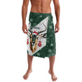 South Africa Springboks Christmas Lavalava Bokke Santa - Geseende Kersfees