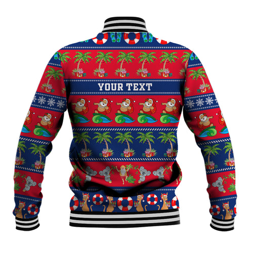 personalised-australia-christmas-baseball-jacket-aussie-santa-claus-beach-xmas-vibes