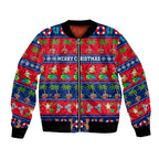 personalised-australia-christmas-bomber-jacket-aussie-santa-claus-beach-xmas-vibes