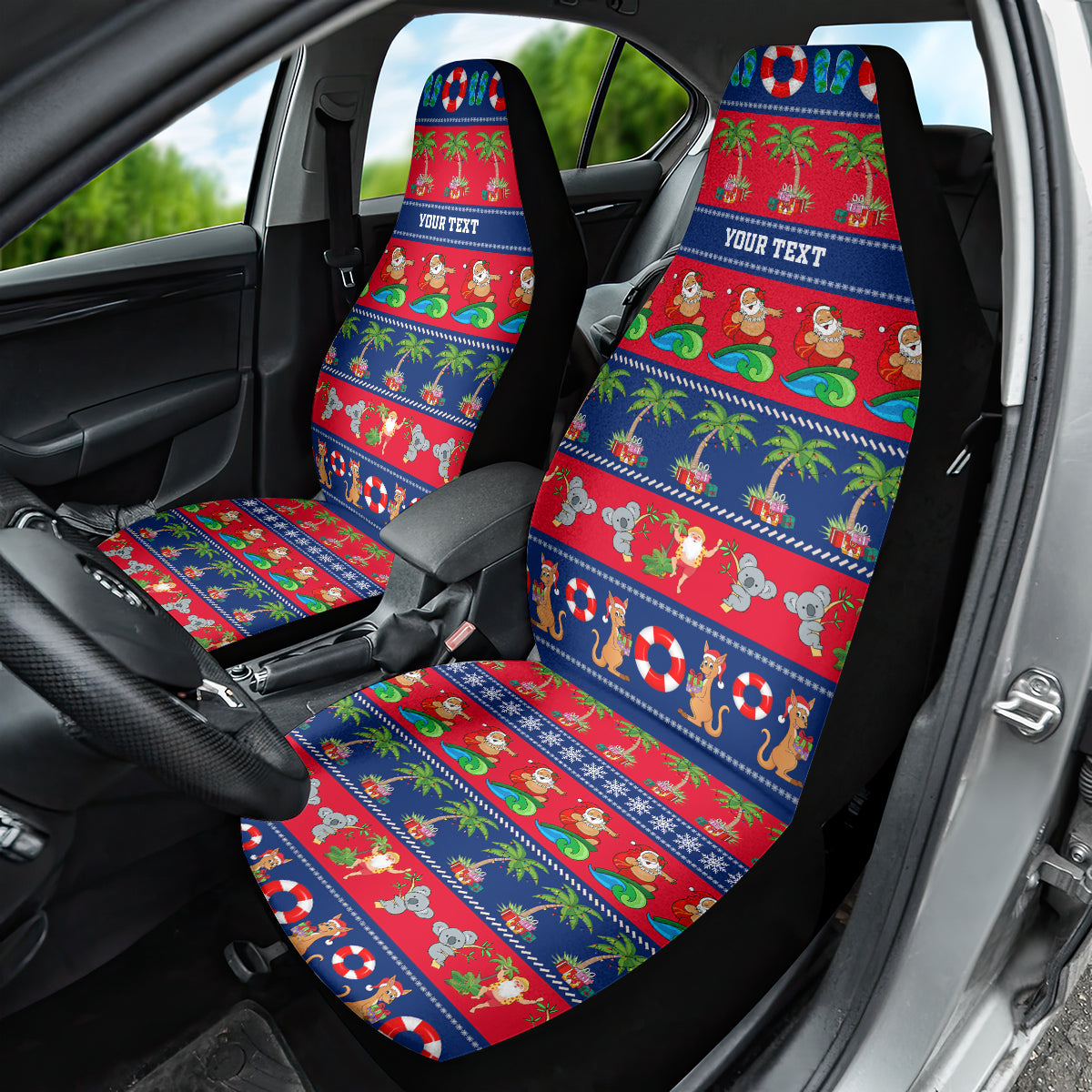 personalised-australia-christmas-car-seat-cover-aussie-santa-claus-beach-xmas-vibes