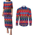 personalised-australia-christmas-couples-matching-puletasi-dress-and-long-sleeve-button-shirt-aussie-santa-claus-beach-xmas-vibes