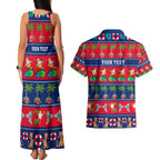 personalised-australia-christmas-couples-matching-tank-maxi-dress-and-hawaiian-shirt-aussie-santa-claus-beach-xmas-vibes