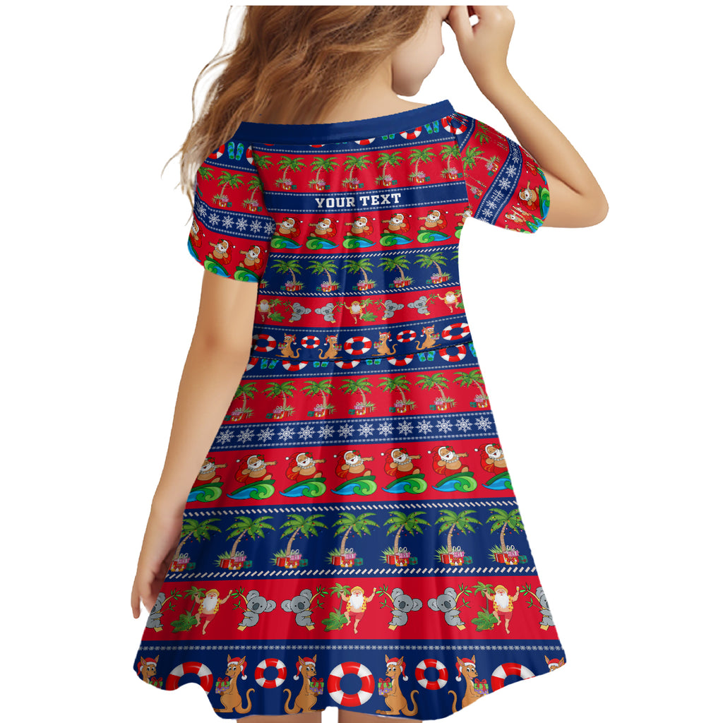 personalised-australia-christmas-family-matching-mermaid-dress-and-hawaiian-shirt-aussie-santa-claus-beach-xmas-vibes