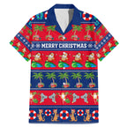 personalised-australia-christmas-family-matching-mermaid-dress-and-hawaiian-shirt-aussie-santa-claus-beach-xmas-vibes