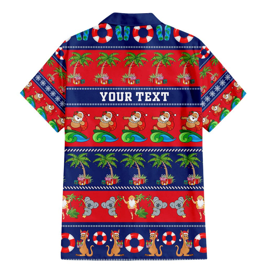 personalised-australia-christmas-family-matching-mermaid-dress-and-hawaiian-shirt-aussie-santa-claus-beach-xmas-vibes