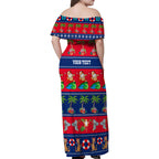 personalised-australia-christmas-family-matching-off-shoulder-maxi-dress-and-hawaiian-shirt-aussie-santa-claus-beach-xmas-vibes