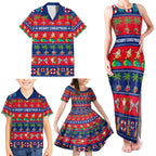 personalised-australia-christmas-family-matching-tank-maxi-dress-and-hawaiian-shirt-aussie-santa-claus-beach-xmas-vibes