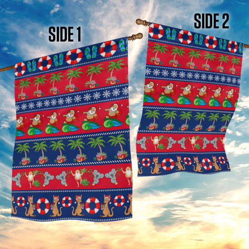 personalised-australia-christmas-garden-flag-aussie-santa-claus-beach-xmas-vibes