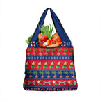 Australia Christmas Grocery Bag Aussie Santa Claus Beach Xmas Vibes