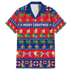 personalised-australia-christmas-hawaiian-shirt-aussie-santa-claus-beach-xmas-vibes
