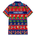 personalised-australia-christmas-hawaiian-shirt-aussie-santa-claus-beach-xmas-vibes