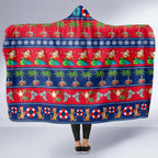 personalised-australia-christmas-hooded-blanket-aussie-santa-claus-beach-xmas-vibes