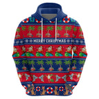 personalised-australia-christmas-hoodie-aussie-santa-claus-beach-xmas-vibes