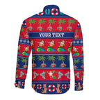personalised-australia-christmas-long-sleeve-button-shirt-aussie-santa-claus-beach-xmas-vibes