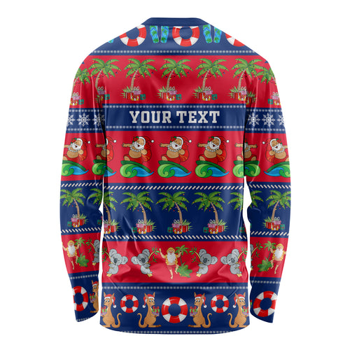 personalised-australia-christmas-long-sleeve-shirt-aussie-santa-claus-beach-xmas-vibes