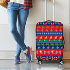 personalised-australia-christmas-luggage-cover-aussie-santa-claus-beach-xmas-vibes