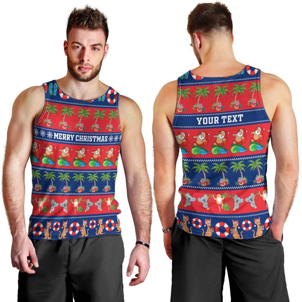 personalised-australia-christmas-men-tank-top-aussie-santa-claus-beach-xmas-vibes