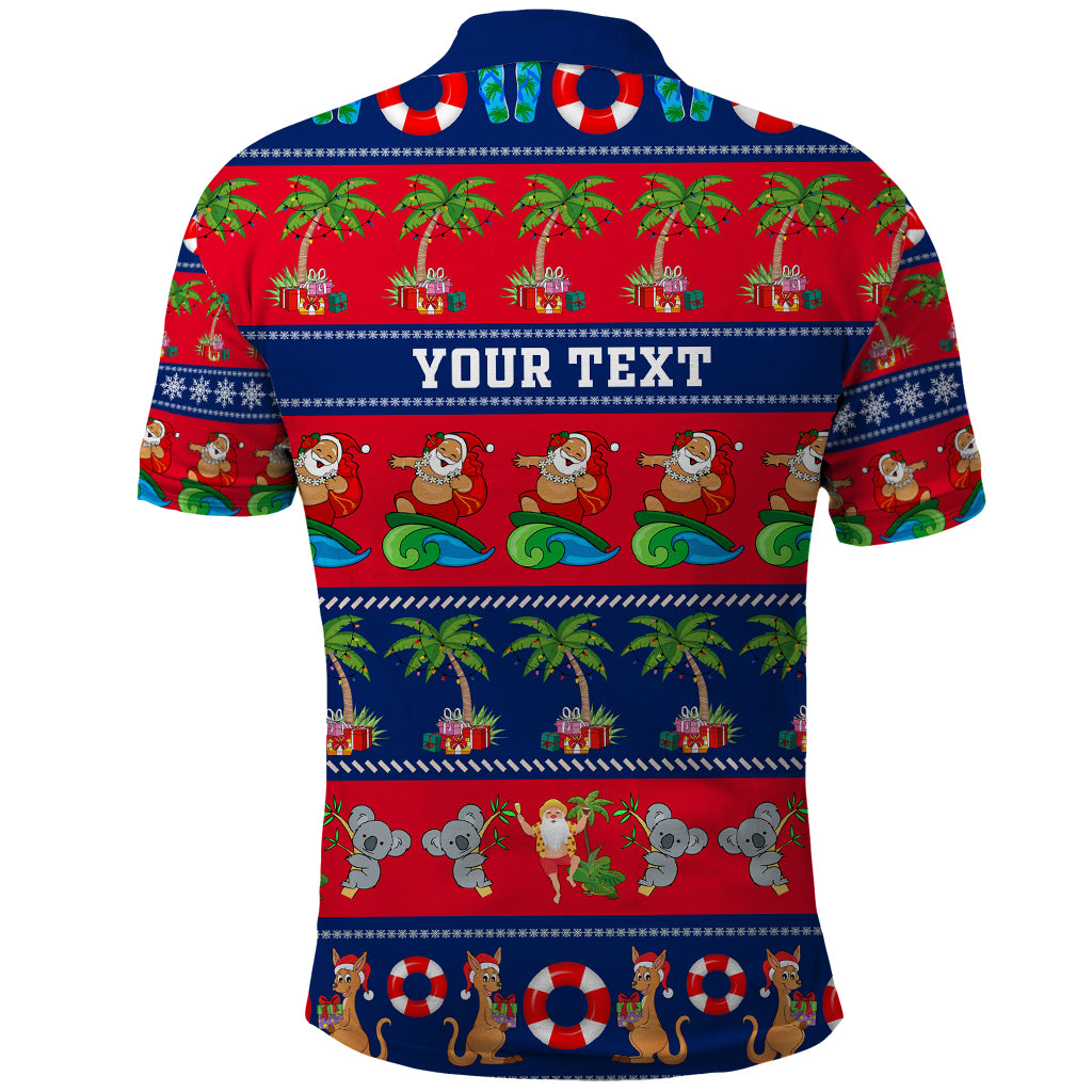 personalised-australia-christmas-polo-shirt-aussie-santa-claus-beach-xmas-vibes